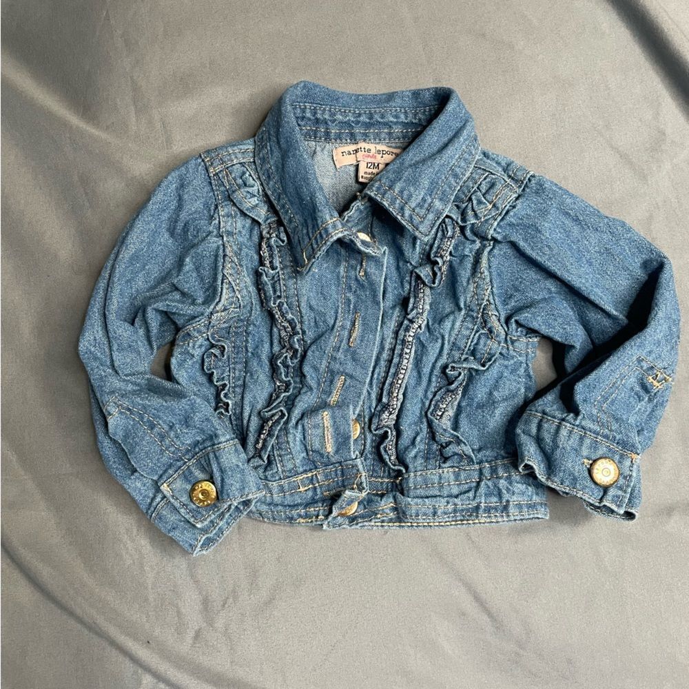 Ruffle Jean Jacket bundle - Picture 2 of 9